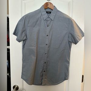 Theory Light Grey Men’s Button Down
